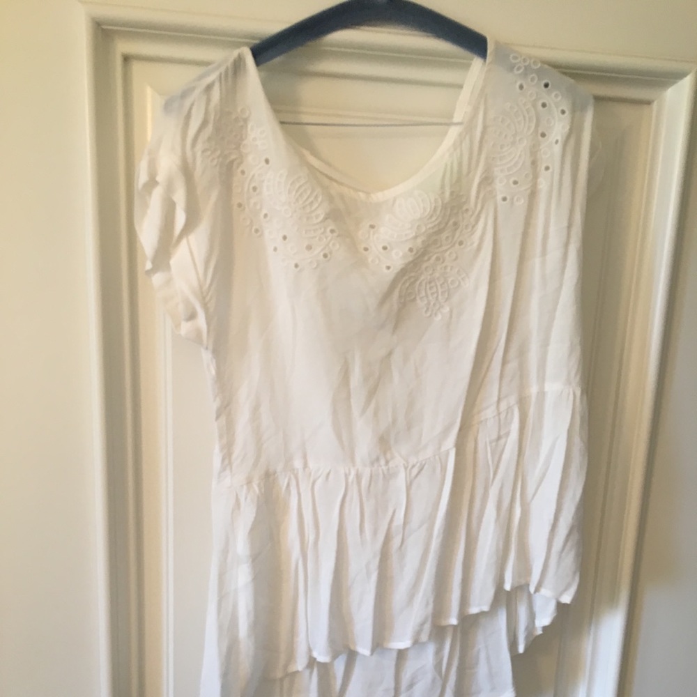 White Fresh Brewed Top